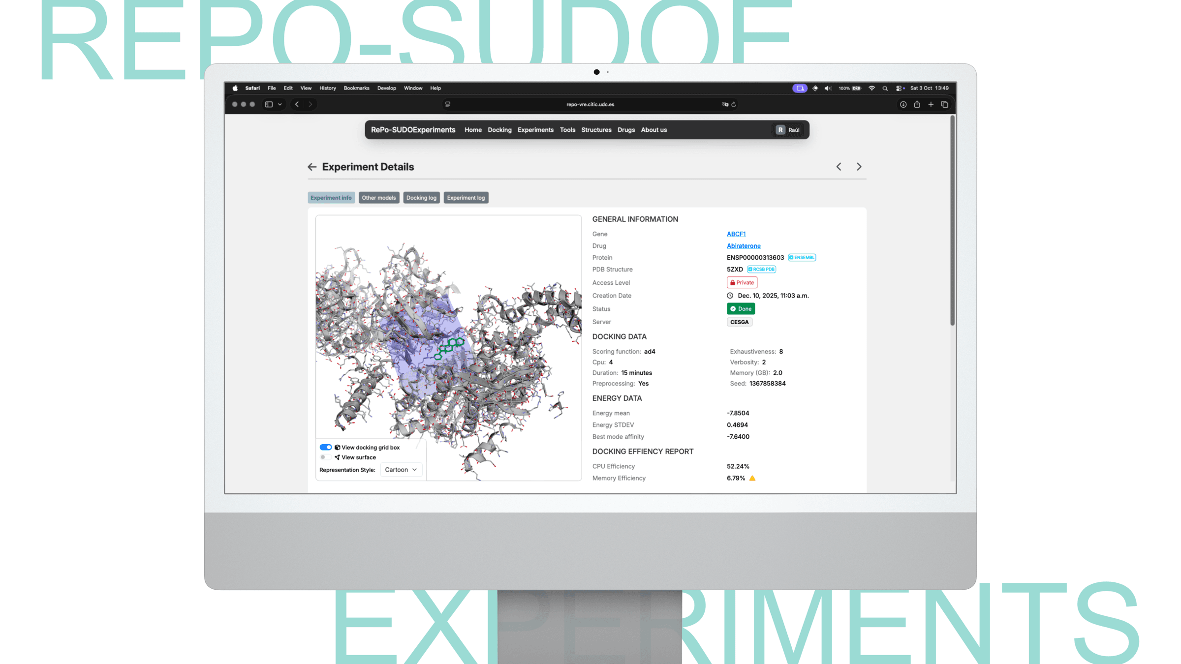 RePo-SUDOExperiments screenshot 1